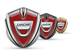 Dacia Metall Emblem Abzeichen Moderner Look High-End
